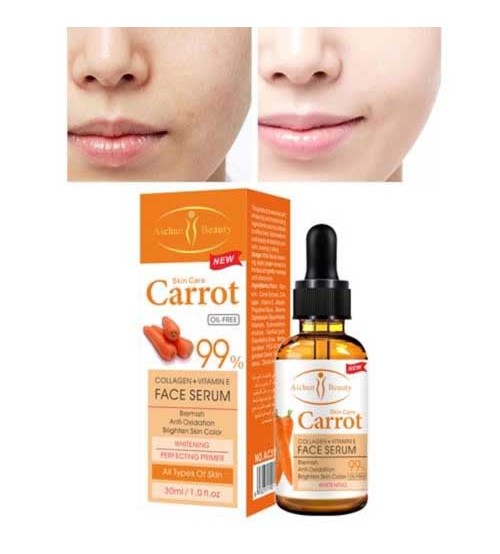 Aichun Beauty Collagen and vitamin E Carrot Face Whitening Serum